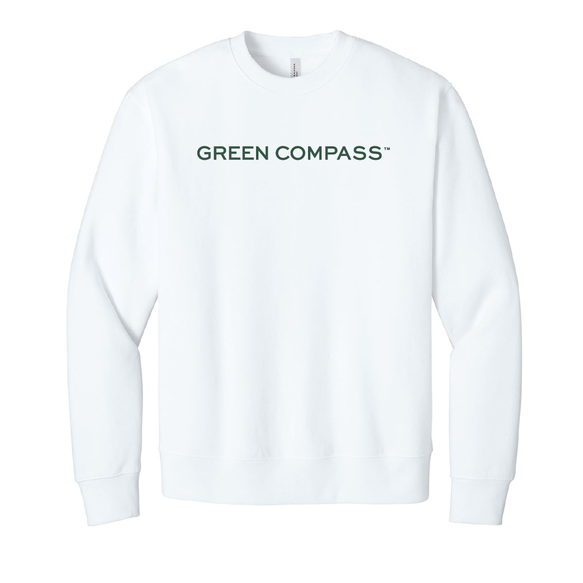 Green Compass Heavyweight Crewneck